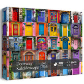 Porta di caleidoscopio puzzle puzzle 1000 pezzi